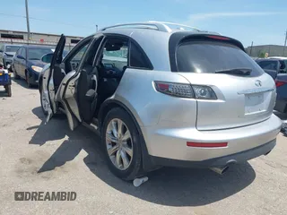 2008 Infiniti FX z VIN JNRAS08U18X103386, wystawiony jako IAAI lot #42260026 z przebiegiem Nie podano mil oraz . Historia ofert i sprzedaży dostępna na DreamBid. Obrazek 3.