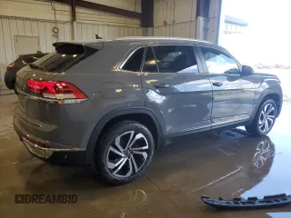 2022 Volkswagen Atlas SEL with VIN 1V2BE2CA5NC207126, listed as a Copart auction lot 56545445 with 49,296 mi miles and Salvage title. Bid and sale history available at DreamBid. Image 3.