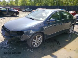2008 Volkswagen Passat 2.0T with VIN WVWEK73C68P034056, listed as a Copart auction lot 53129045 with 133,421 mi miles and Salvage title. Bid and sale history available at DreamBid. Image 1.