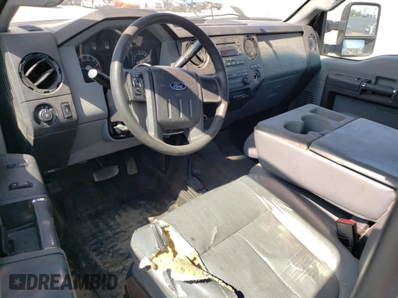 2015 Ford F-250 XLT with VIN 1FT7X2B64FEC27503, listed as a Copart auction lot 60558045 with 193,707 mi miles and Salvage title. Bid and sale history available at DreamBid. Image 8.