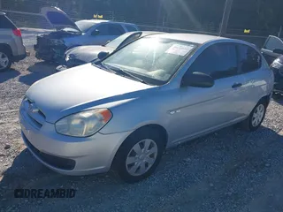 2007 Hyundai Accent GS with VIN KMHCM36C47U003261, listed as a IAAI auction lot 40883034 with 108,725 mi miles. Bid and sale history available at carsss.com. Image 2.