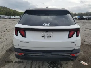 2024 Hyundai Tucson SEL z VIN 5NMJBCDE0RH423678, wystawiony jako Copart lot #54406765 z przebiegiem 16 521 mil mil oraz Szkoda całkowita • Salvage title. Historia ofert i sprzedaży dostępna na DreamBid. Obrazek 6.