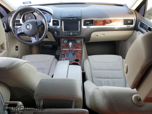 2012 Volkswagen Touareg Exec with VIN WVGEF9BP3CD008153, listed as a Copart auction lot 84255374 with Not Provided miles and Salvage Title. Bid and sale history available at DreamBid. Image 8.