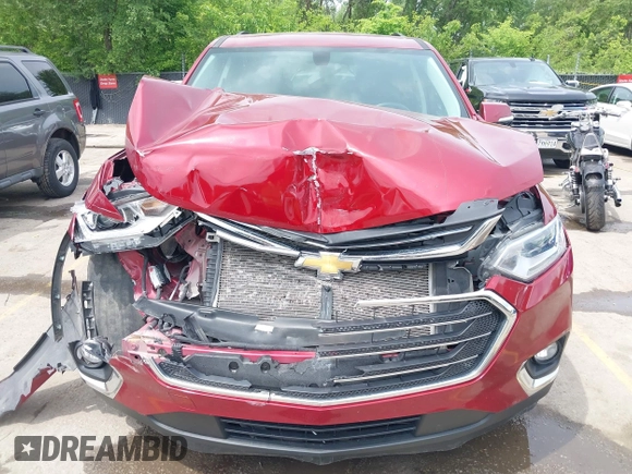 2020 Chevrolet Traverse LT Cloth z VIN 1GNEVGKW6LJ285438, wystawiony jako IAAI lot #42188972 z przebiegiem 53 628 mil mil oraz . Historia ofert i sprzedaży dostępna na DreamBid. Obrazek 12.