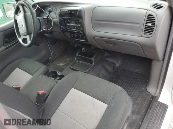 2011 Ford Ranger XL with VIN 1FTKR1ED9BPB06280, listed as a Copart auction lot 55951795 with 209,471 mi miles and Salvage title. Bid and sale history available at DreamBid. Image 8.