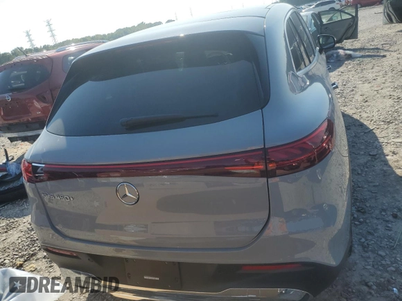 2023 Mercedes-Benz EQS with VIN 4JGDM2DB7PA022302, listed as a Copart auction lot 71347814 with 13,297 mi miles and Salvage Title. Bid and sale history available at carsss.com. Image 6.