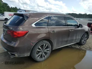 2019 Acura MDX Advance with VIN 5J8YD3H85KL000548, listed as a Copart auction lot 53649495 with 159,229 mi miles and Salvage title. Bid and sale history available at DreamBid. Image 3.
