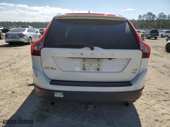 2012 Volvo XC60 3.0L with VIN YV4902DZ0C2252557, listed as a Copart auction lot 46048515 with 103,662 mi miles and Clean Title. Bid and sale history available at carsss.com. Image 6.