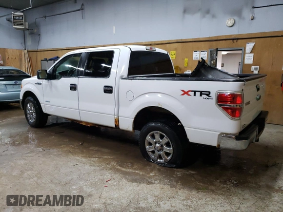 2014 Ford F-150 XL with VIN 1FTFW1ET1EFB12974, listed as a Copart auction lot 52802955 with 168,711 mi miles and Clean Title. Bid and sale history available at carsss.com. Image 2.