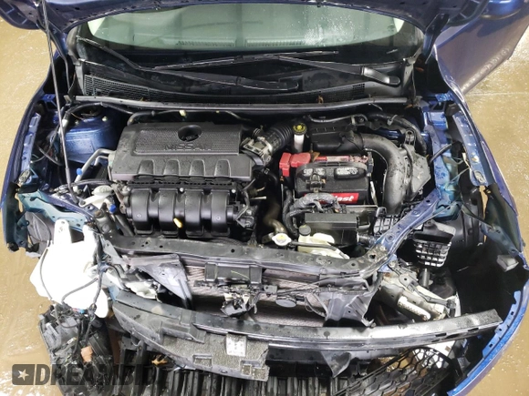 2017 Nissan Sentra SV with VIN 3N1AB7AP3HY274171, listed as a Copart auction lot 51244035 with 43,427 mi miles and Salvage Title. Bid and sale history available at carsss.com. Image 11.