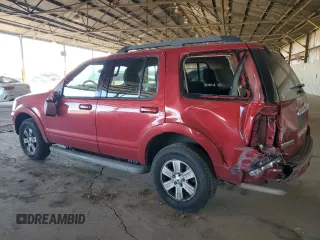 2010 Ford Explorer XLT with VIN 1FMEU7DEXAUA57904, listed as a Copart auction lot 88169415 with 133,033 mi miles and Salvage Title. Bid and sale history available at carsss.com. Image 2.