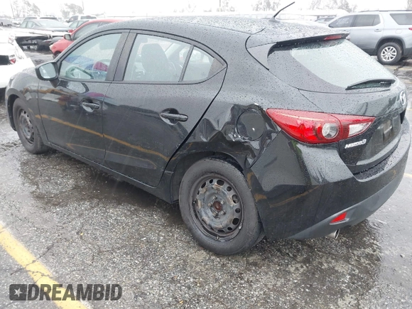 2015 Mazda 3 i Sport with VIN JM1BM1K77F1275641, listed as a IAAI auction lot 41582759 with 105,520 mi miles and . Bid and sale history available at DreamBid. Image 3.
