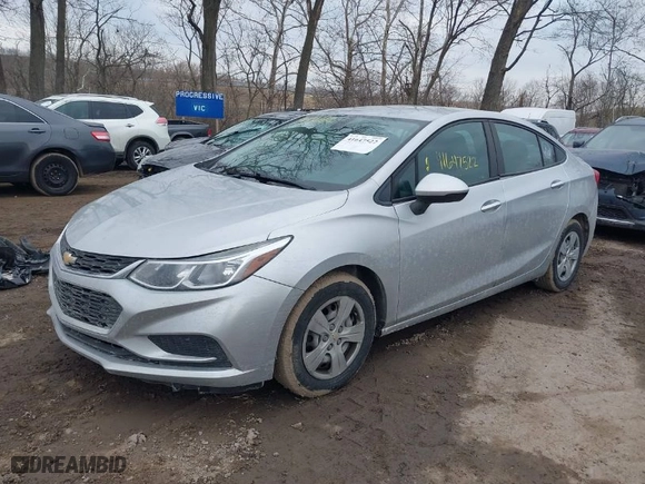 2016 Chevrolet Cruze LS with VIN 1G1BC5SM2G7286067, listed as a IAAI auction lot 41647522 with 122,207 mi miles. Bid and sale history available at carsss.com. Image 2.