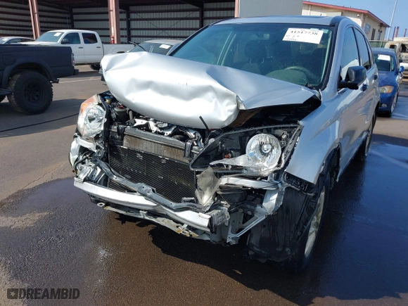 2010 Honda CR-V EX with VIN JHLRE3H55AC010018, listed as a IAAI auction lot 41517738 with 122,490 mi miles. Bid and sale history available at carsss.com. Image 6.