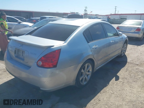 2007 Nissan Maxima 3.5 SL with VIN 1N4BA41E07C854525, listed as a IAAI auction lot 41775884 with 125,237 mi miles. Bid and sale history available at carsss.com. Image 4.