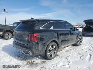 2022 Kia Sorento Hybrid EX with VIN KNDRHDLG3N5117372, listed as a Copart auction lot 45593285 with 39,438 mi miles and Salvage Title. Bid and sale history available at carsss.com. Image 3.