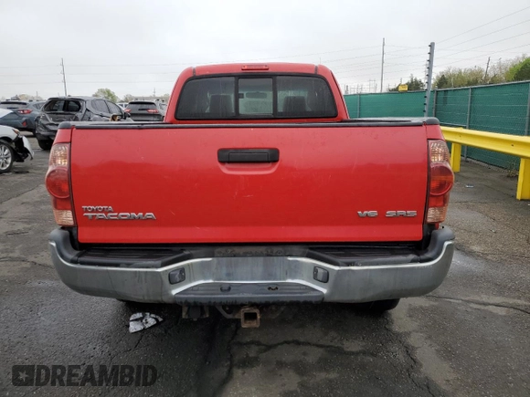 2005 Toyota Tacoma with VIN 5TEUU42N85Z109531, listed as a Copart auction lot 54693745 with 373,213 mi miles and Salvage Title. Bid and sale history available at DreamBid. Image 6.