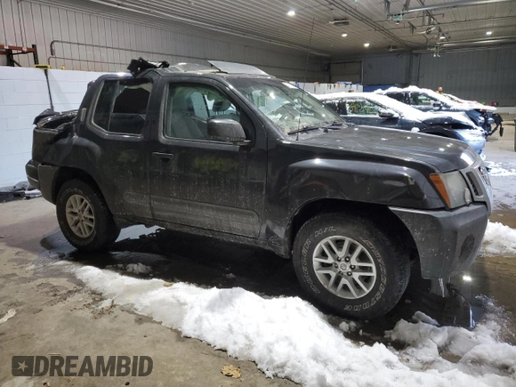 2014 Nissan Xterra S with VIN 5N1AN0NU7EN805632, listed as a Copart auction lot 44171325 with 101,260 mi miles and Salvage title. Bid and sale history available at DreamBid. Image 4.