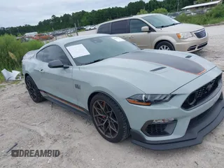 2022 Ford Mustang Mach 1 with VIN 1FA6P8R08N5551350, listed as a IAAI auction lot 39997217 with 17,534 mi miles and . Bid and sale history available at DreamBid. Image 1.