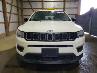 2018 Jeep Compass Sport with VIN 3C4NJCAB8JT489238, listed as a Copart auction lot 54678975 with 42,104 mi miles and Clean Title. Bid and sale history available at carsss.com. Image 5.