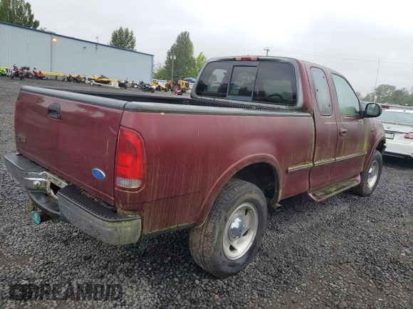 1997 Ford F-150 XL with VIN 1FTDX18W6VKC64721, listed as a Copart auction lot 57935585 with 180,222 mi miles and Clean title. Bid and sale history available at DreamBid. Image 3.