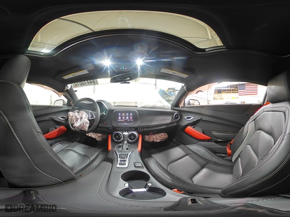 2024 Chevrolet Camaro 2LT with VIN 1G1FD1RS5R0118012, listed as a Copart auction lot 84410014 with 14,528 mi miles and Salvage Title. Bid and sale history available at carsss.com. Image 13.