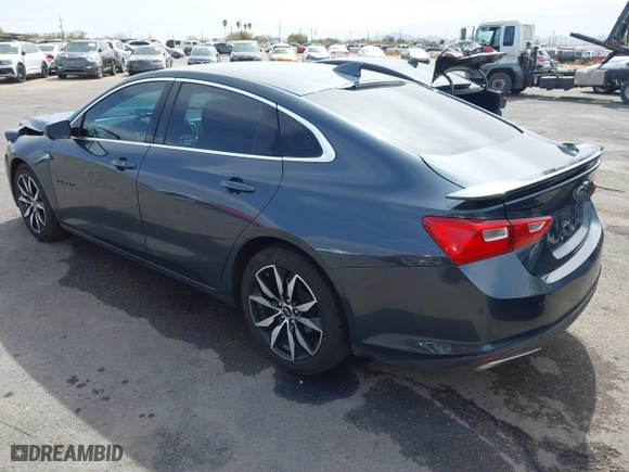 2020 Chevrolet Malibu RS with VIN 1G1ZG5ST8LF155963, listed as a IAAI auction lot 41698638 with 39,914 mi miles. Bid and sale history available at carsss.com. Image 3.
