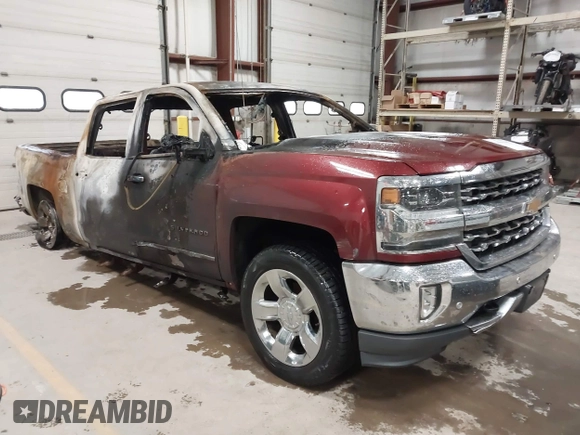 2016 Chevrolet Silverado 1500 LTZ with VIN 3GCUKSEC8GG230515, listed as a IAAI auction lot 41941307 with Not Provided miles. Bid and sale history available at carsss.com. Image 1.