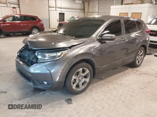 2017 Honda CR-V EX-L with VIN 2HKRW1H87HH511466, listed as a IAAI auction lot 41100246 with 99,684 mi miles. Bid and sale history available at carsss.com. Image 18.