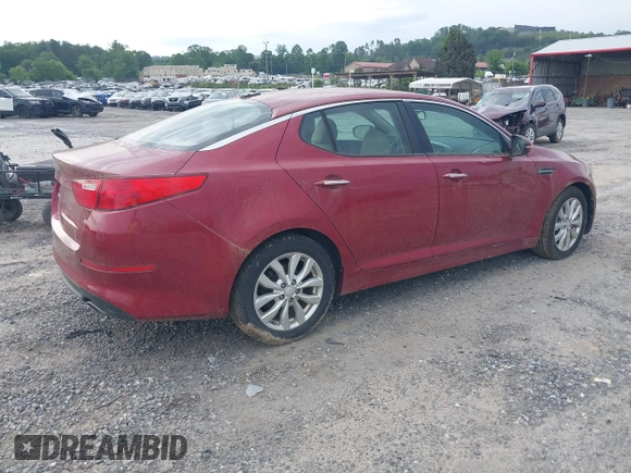 2015 Kia Optima LX with VIN 5XXGM4A76FG474368, listed as a IAAI auction lot 42303998 with 146,318 mi miles and . Bid and sale history available at DreamBid. Image 4.