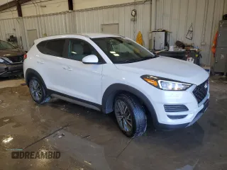 2021 Hyundai Tucson Ultimate with VIN KM8J3CAL4MU334306, listed as a Copart auction lot 60738355 with 43,355 mi miles and Salvage title. Bid and sale history available at DreamBid. Image 4.