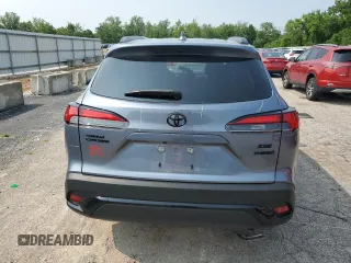 2023 Toyota Corolla Cross Hybrid S with VIN 7MUFBABG6PV014406, listed as a Copart auction lot 59944835 with 8,252 mi miles and Salvage title. Bid and sale history available at DreamBid. Image 6.