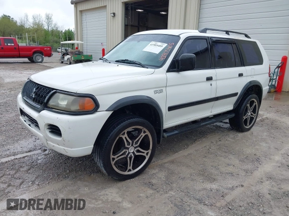 2003 Mitsubishi Montero Sport ES with VIN JA4LS21H43J034474, listed as a IAAI auction lot 41905405 with 194,514 mi miles. Bid and sale history available at carsss.com. Image 2.