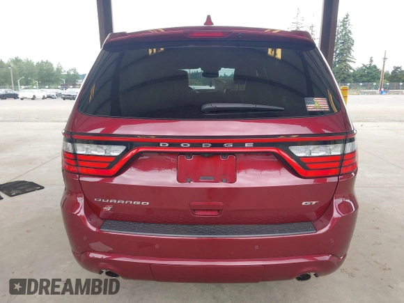2020 Dodge Durango GT Plus with VIN 1C4RDJDG9LC269349, listed as a IAAI auction lot 42602700 with 92,682 mi miles and . Bid and sale history available at DreamBid. Image 16.