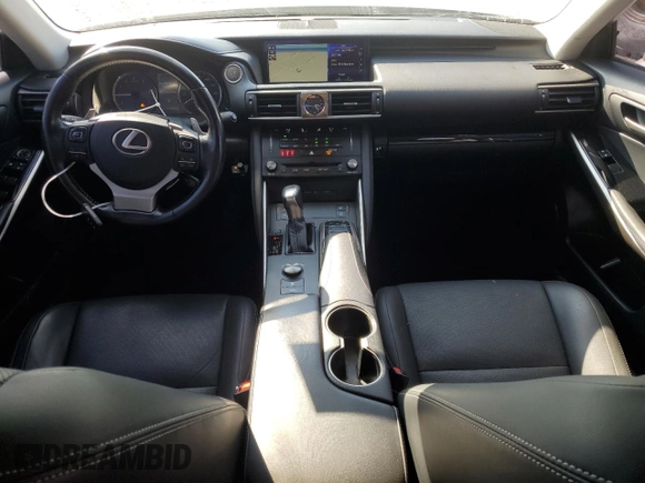 2017 Lexus IS 300 with VIN JTHCM1D26H5023945, listed as a Copart auction lot 56307245 with 117,308 mi miles and Salvage title. Bid and sale history available at DreamBid. Image 8.