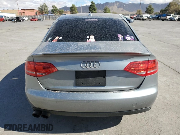 2010 Audi A4 2.0T Premium Plus with VIN WAUHFAFLXAN032044, listed as a Copart auction lot 79078854 with 177,708 mi miles and Salvage Title. Bid and sale history available at carsss.com. Image 6.