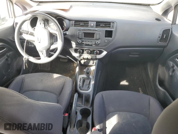 2015 Kia Rio LX with VIN KNADM5A3XF6515425, listed as a Copart auction lot 45527105 with 110,255 mi miles and Clean Title. Bid and sale history available at carsss.com. Image 8.