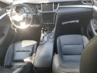 2019 Infiniti QX50 Essential with VIN 3PCAJ5M37KF107957, listed as a Copart auction lot 58545645 with 130,535 mi miles and Salvage title. Bid and sale history available at DreamBid. Image 8.