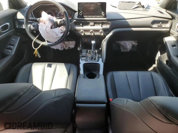 2024 Acura Integra w/A-Spec Package with VIN 19UDE4H30RA002395, listed as a Copart auction lot 48757405 with 7,493 mi miles and Salvage Title. Bid and sale history available at carsss.com. Image 8.