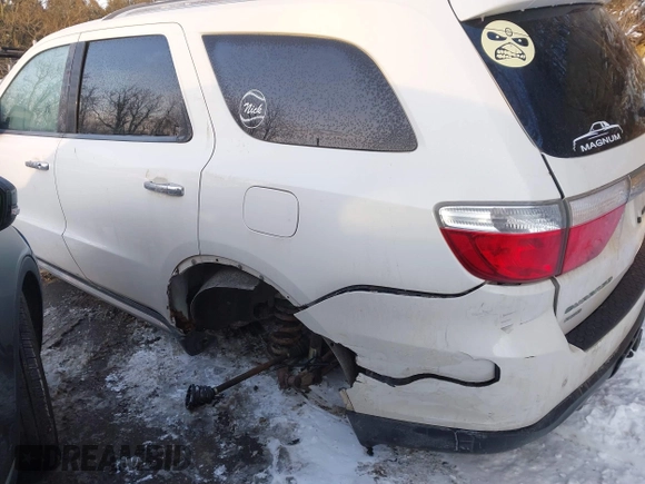 2012 Dodge Durango Citadel with VIN 1C4RDJEG7CC312522, listed as a IAAI auction lot 41334545 with 199,925 mi miles and . Bid and sale history available at DreamBid. Image 6.