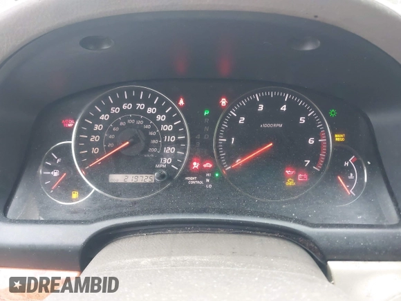 2007 Lexus GX 470 z VIN JTJBT20X970142136, wystawiony jako IAAI lot #41927552 z przebiegiem 219 725 mil mil oraz . Historia ofert i sprzedaży dostępna na DreamBid. Obrazek 7.