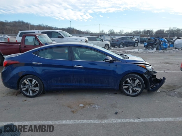2015 Hyundai Elantra SE z VIN 5NPDH4AE0FH630351, wystawiony jako IAAI lot #41405235 z przebiegiem 122 199 mil mil oraz . Historia ofert i sprzedaży dostępna na DreamBid. Obrazek 13.