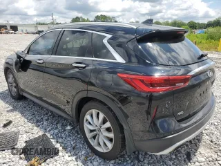 2019 Infiniti QX50 Essential with VIN 3PCAJ5M33KF116266, listed as a Copart auction lot 59537885 with 88,660 mi miles and Salvage title. Bid and sale history available at DreamBid. Image 2.