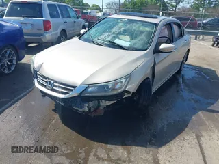 2014 Honda Accord LX with VIN 1HGCR2F33EA028541, listed as a IAAI auction lot 41904243 with 56,735 mi miles and . Bid and sale history available at carsss.com. Image 6.