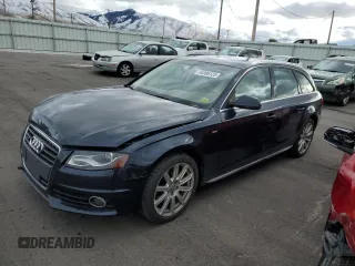 2012 Audi A4 2.0T Premium Plus with VIN WAUWFAFL1CA021726, listed as a Copart auction lot 44306125 with 0 mi miles and Salvage Title. Bid and sale history available at carsss.com. Image 1.