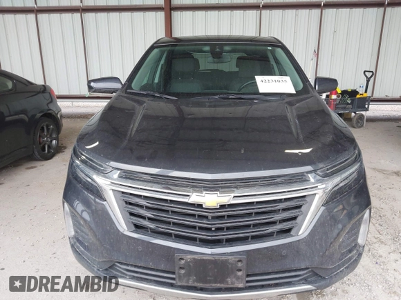 2023 Chevrolet Equinox LT with VIN 3GNAXKEG7PS194957, listed as a IAAI auction lot 42231035 with 56,549 mi miles and . Bid and sale history available at DreamBid. Image 12.
