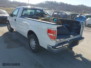 2012 Ford F-150 XL with VIN 1FTNF1CT0CKE14937, listed as a IAAI auction lot 41767652 with 1 mi miles. Bid and sale history available at carsss.com. Image 3.