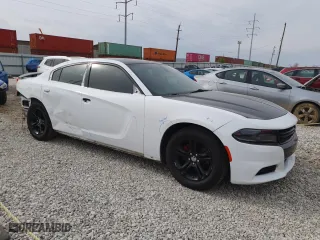 2017 Dodge Charger SE with VIN 2C3CDXBG5HH638924, listed as a Copart auction lot 53626565 with 92,536 mi miles and Salvage Title. Bid and sale history available at carsss.com. Image 4.