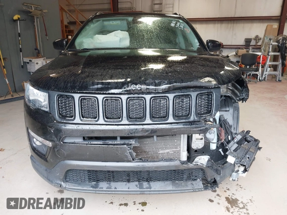 2021 Jeep Compass Latitude z VIN 3C4NJDBB9MT552064, wystawiony jako IAAI lot #42345320 z przebiegiem 57 080 mil mil oraz . Historia ofert i sprzedaży dostępna na DreamBid. Obrazek 12.
