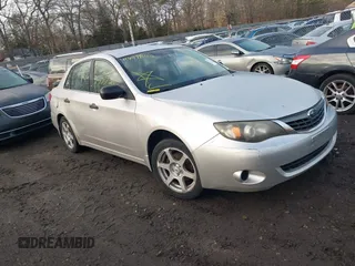 2008 Subaru Impreza Sedan (Natl) i with VIN JF1GE61638H514353, listed as a IAAI auction lot 41499802 with 999,999 mi miles. Bid and sale history available at carsss.com. Image 1.